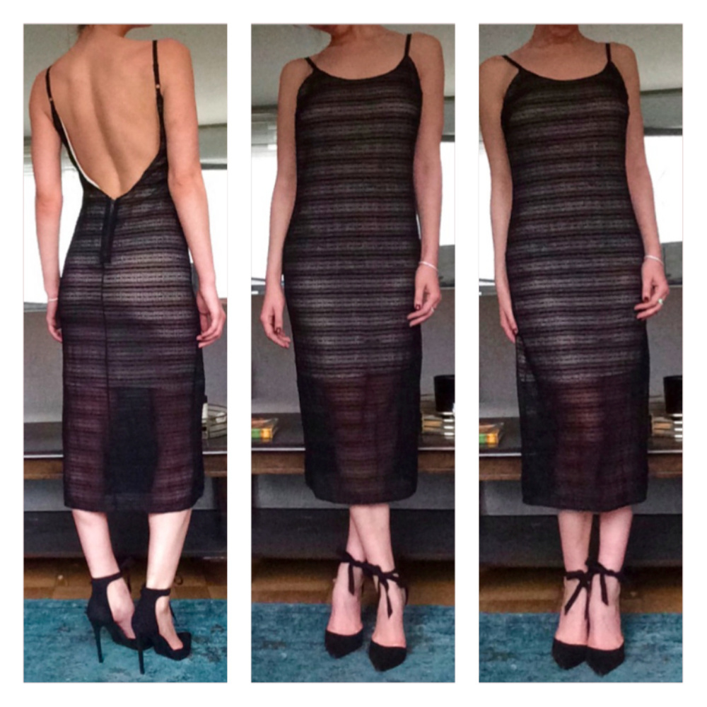 Alice + Olivia Illusion Open Back Dress - Picture 8 of 8